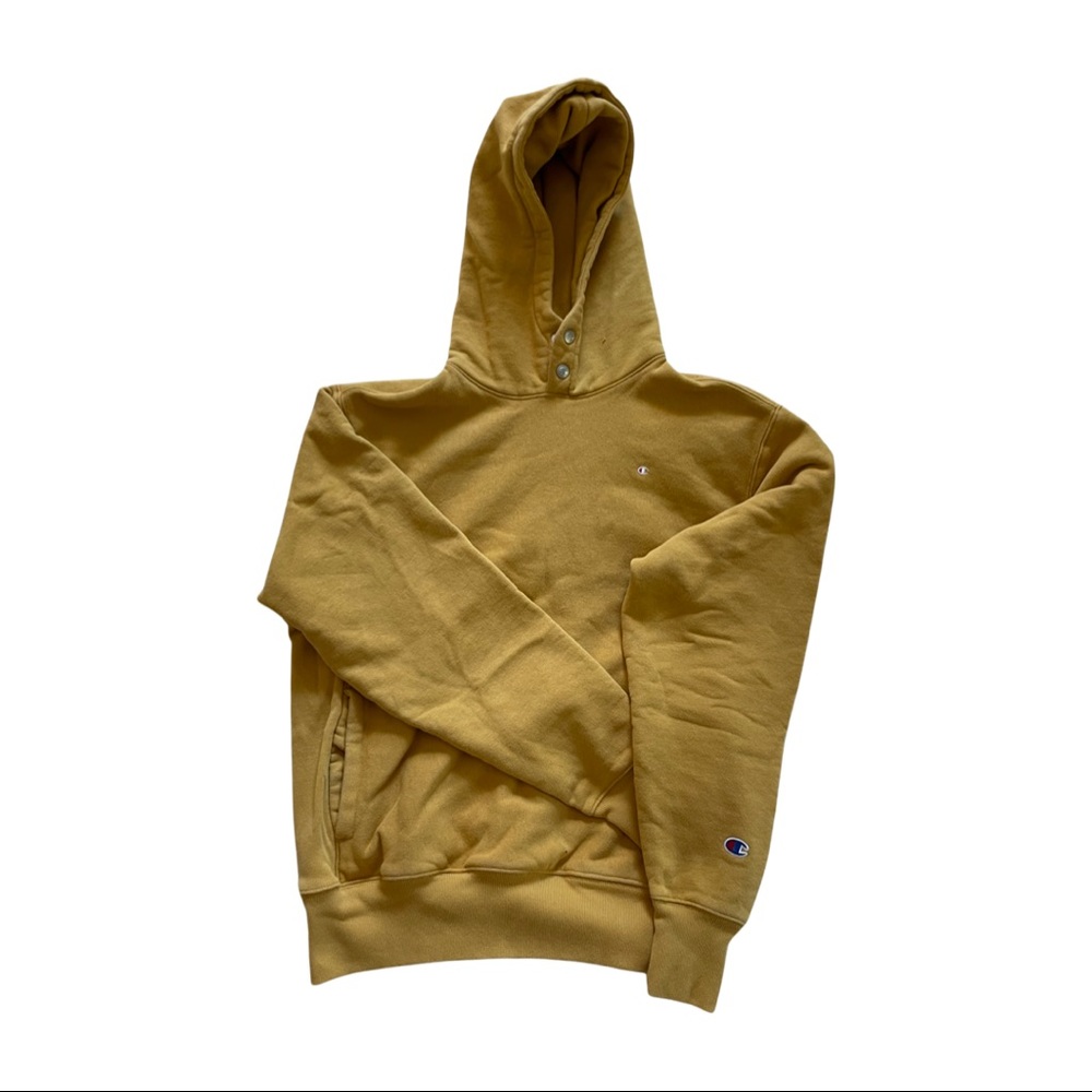 Deep Yellow Champion Reverse Weave Men’s Sweatshirt